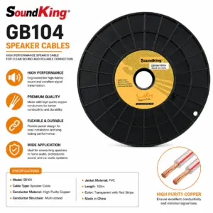 SoundKing GB104 Speaker Cables