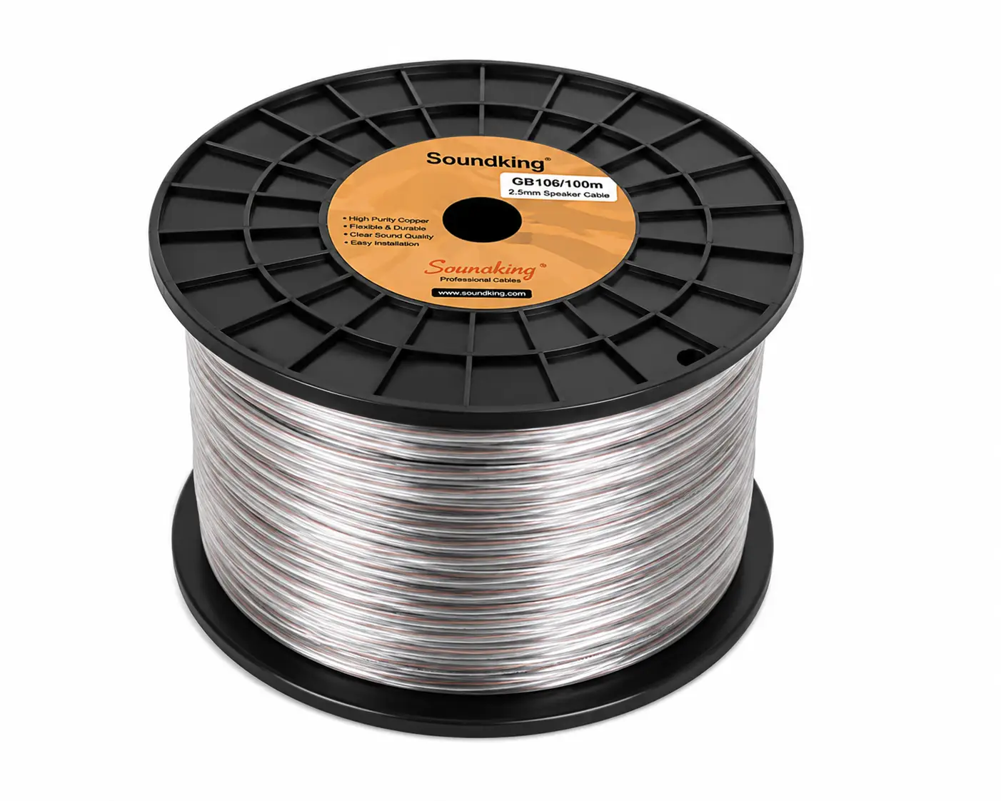 SoundKing GB106/100m 2.5mm Speaker Cables – Reliable 100m Cable Roll for PA, Church and Installation Wiring 8 SoundKing GB106 cable Nairobi