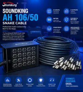 Soundking AH 10650 Snake Cable