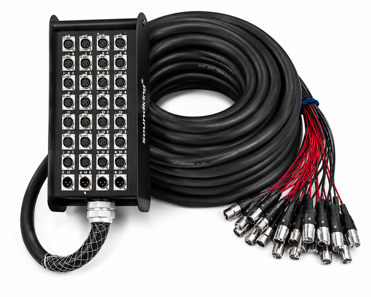 Why Every Professional Sound System Needs the Soundking AH121-50M Audio Snake Cable 6 Soundking AH121-50M Audio Snake Cable