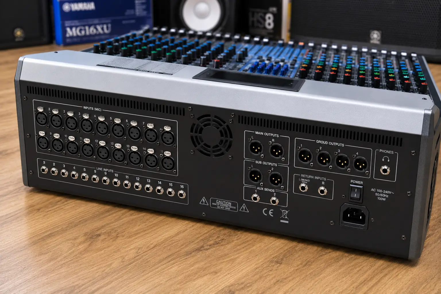 Thunder Sound MX18S Professional 18-Channel Audio Mixer – Dual DSP Effects Mixer for Churches, Studios and Events 15 Thunder Sound MX18S band mixer