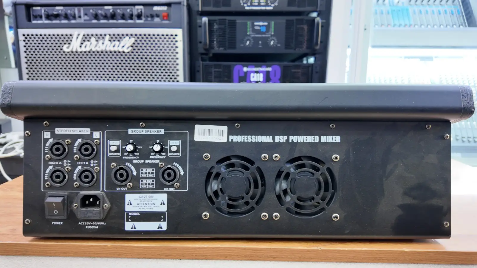 Thunder Sound TPW 12 Professional Powered Audio Mixer – 12-Channel Mixer for Churches, Events and PA Systems 11 Thunder Sound TPW 12 mixer