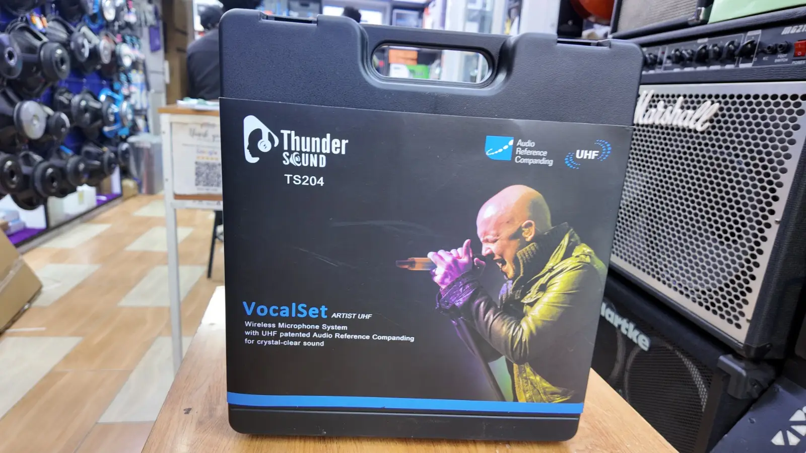 Thunder Sound TS204 Vocalset Artist UHF Wireless Microphone – Dual Mic System for Worship, DJs and Events 15 Thunder Sound TS204 Kenya