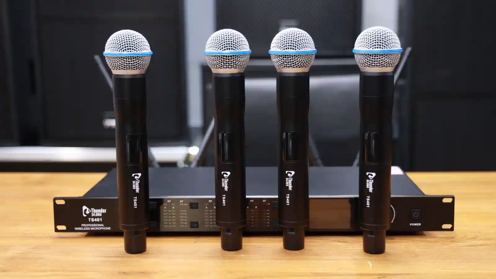 Thunder Sound TS401 Professional Conference Microphone System – Wireless Meeting Audio for Boardrooms, Churches and Seminars 17 Thunder Sound TS401 UHF microphone