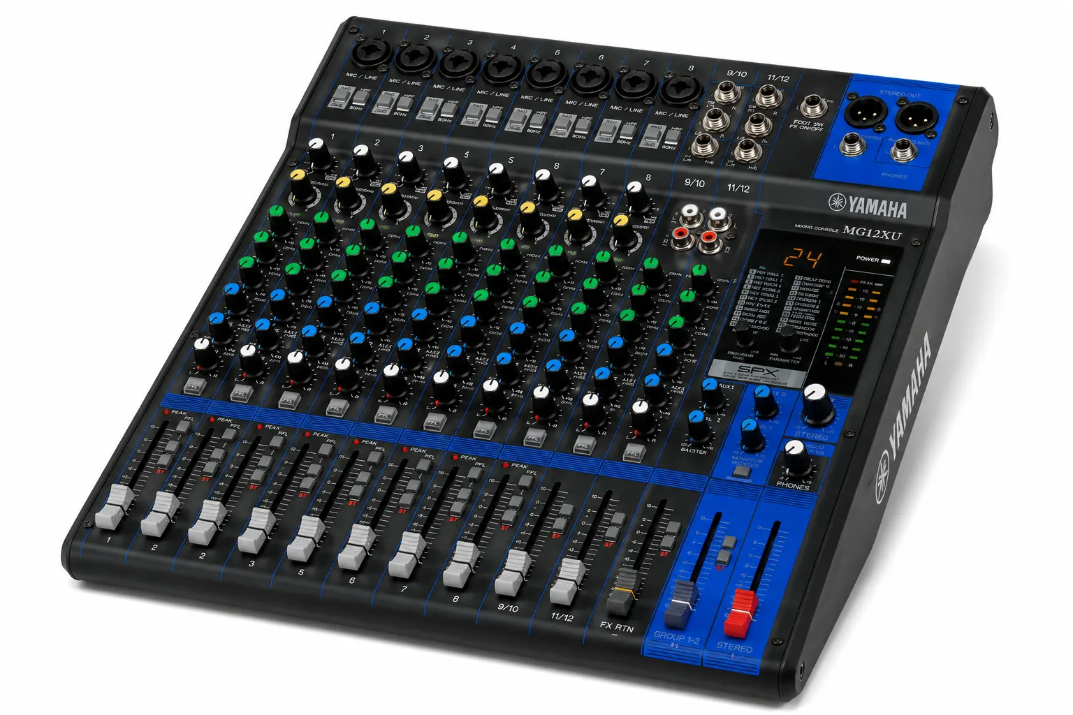 Yamaha MG12XU audio mixer